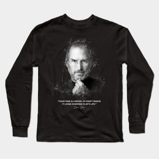 Steve Jobs Long Sleeve T-Shirt